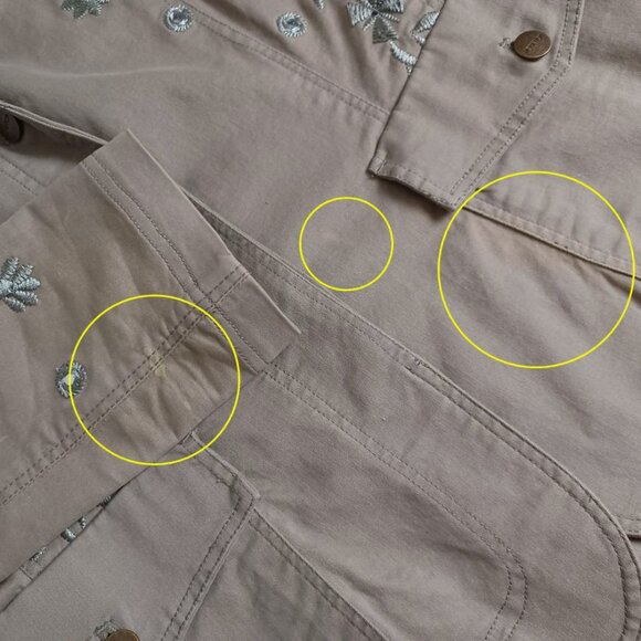 Votre Nom Jeans Beaded Embroidered Blazer Jacket - Picture 16 of 16